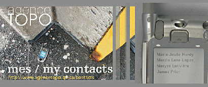 flyer for the site launch mes/my contacts
