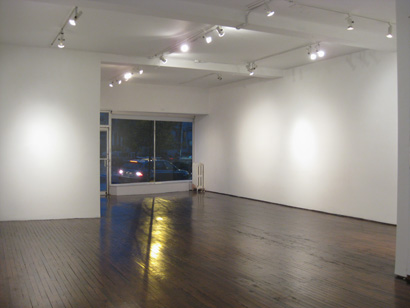 Image of empty gallery