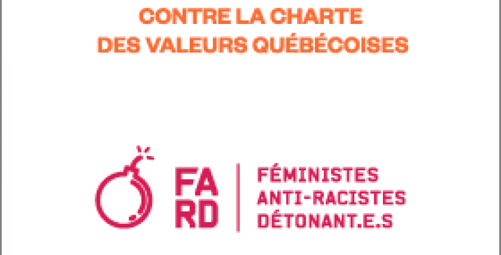 Contre la Charte des valeurs québécoises